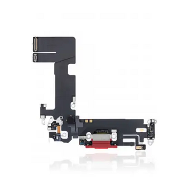 Charging Port Kabel - Ladebuchse Kompatibel für iPhone 13 (Rot)