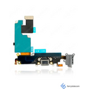 Charging Port Kabel - Ladebuchse - Ladebuchse Kompatibel für iPhone 6 Plus (Premium) (Space Grau)