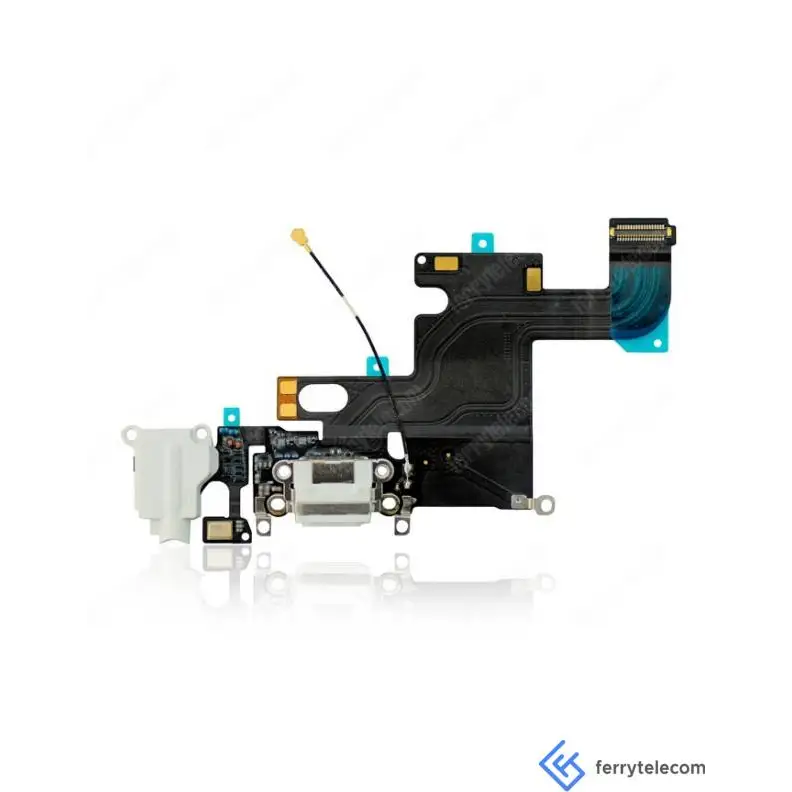 Charging Port Kabel - Ladebuchse - Ladebuchse Kompatibel für iPhone 6 (Premium) (Space Grau