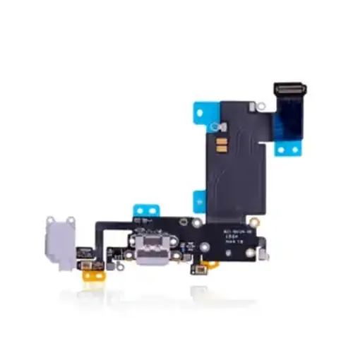 Charging Port Kabel - Ladebuchse - Ladebuchse Kompatibel für iPhone 6S Plus (Aftermarket Qualität) (Silber)