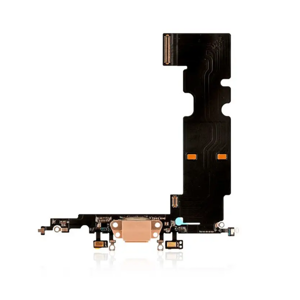 Charging Port Kabel - Ladebuchse - Ladebuchse Kompatibel für iPhone 8 Plus (Aftermarket Qualität) (Gold)