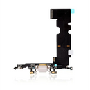 Charging Port Kabel - Ladebuchse - Ladebuchse Kompatibel für iPhone 8 Plus (Aftermarket Qualität) (Silber)