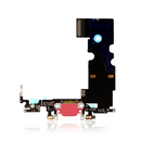 Charging Port Kabel - Ladebuchse - Ladebuchse Kompatibel für iPhone 8 / SE (2020/2022) (Premium) (Rot)