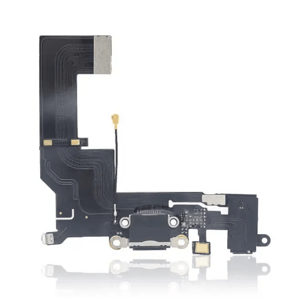 Charging Port Kabel - Ladebuchse - Ladebuchse Kompatibel für iPhone SE (2016) (Space Grau)