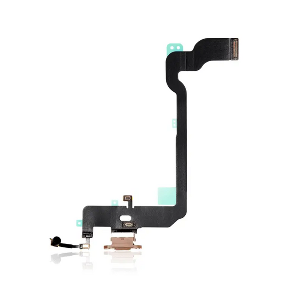 Charging Port Kabel - Ladebuchse - Ladebuchse Kompatibel für iPhone XS (Aftermarket Qualität) (Gold)