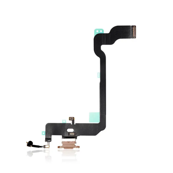 Charging Port Kabel - Ladebuchse - Ladebuchse Kompatibel für iPhone XS (Premium) (Gold)