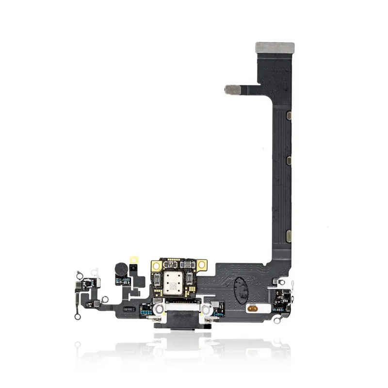 Charging Port Kabel - Ladebuchse - Ladebuchse mit Board Kompatibel für iPhone 11 Pro Max (Space Grau) (Premium)