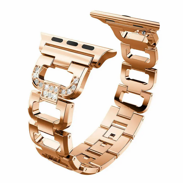 Diamant Aluminium Armband für Apple Watch (42/44/45,49mm) - Rosa