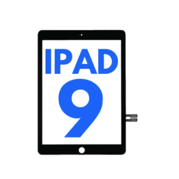 Digitizer für iPad 9 (10.2″ / 2021) (kompatibel) (Schwarz)