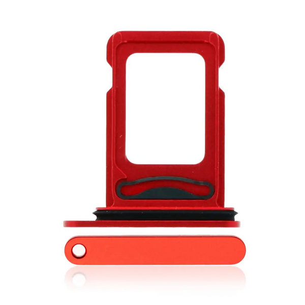 Dual SIM Card Tray Kompatibel für iPhone 12 (Rot) - Sim Tray