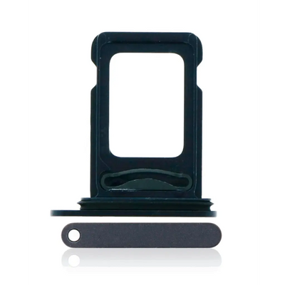 Dual SIM Card Tray Kompatibel für iPhone 12 (Schwarz) - Sim