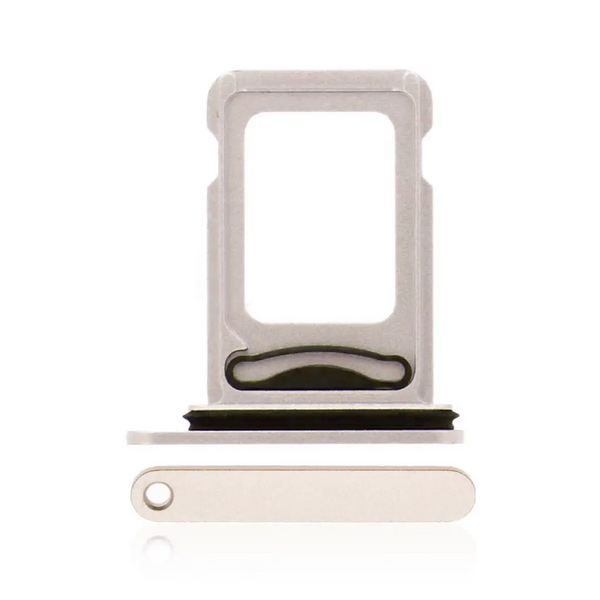 Dual SIM Card Tray Kompatibel für iPhone 12 (Weiß) - Sim