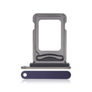 Dual SIM Card Tray Kompatibel für iPhone 14 Pro / 14 Pro Max (Dunkellila)