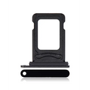 Dual SIM Card Tray Kompatibel für iPhone 14 Pro / 14 Pro Max (Weltraum Schwarz)