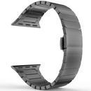 Elegantes Aluminium Armband für Apple Watch (38/40/41mm) - Schwarz