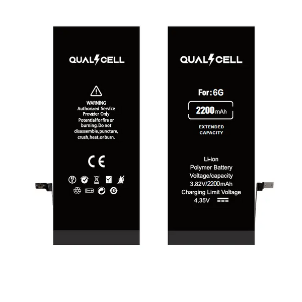  Erweiterter Kapazität Ersatzteil Batterie - Akku Kompatibel für iPhone 6 (2200 mAh)