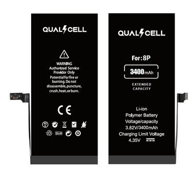 Erweiterter Kapazität Ersatzteil Batterie - Akku Kompatibel für iPhone 8 Plus (3400 mAh)