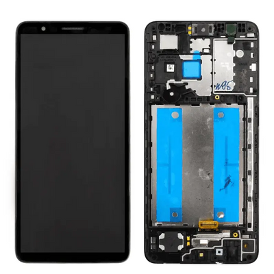 Galaxy A01 Core Schwarz OLED Display Bildschirm – SM-A013F / GH82-23561A / GH82-23392A (Service Pack)