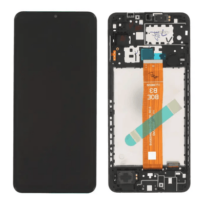 Galaxy A12 Nacho Schwarz OLED Display Bildschirm – SM-A127F / GH82-26485A (Service Pack)
