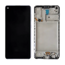 Galaxy A23 4G Schwarz OLED Display Bildschirm