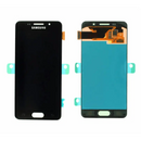 Galaxy A3 2016 Schwarz OLED Display Bildschirm – A310F / GH97-18249B / GH97-19803B (Service Pack)
