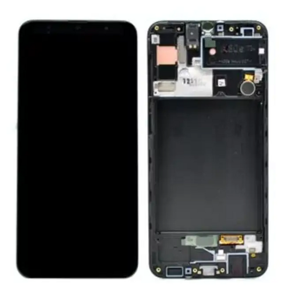 Galaxy A30s Schwarz OLED Display Bildschirm - SM-A307 / GH82-21190A / GH82-21329A (Service Pack)