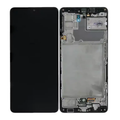 Galaxy A42 5G Schwarz OLED Display Bildschirm - SM-A426B / GH82-24376A / GH82-24375A (Service Pack)