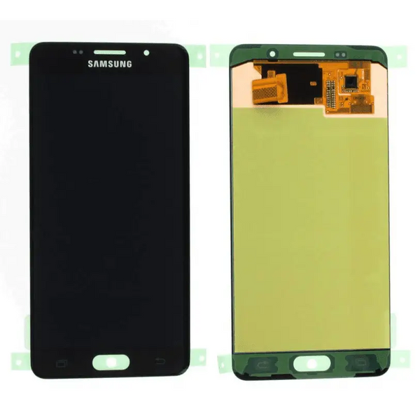 Galaxy A5 2016 Schwarz OLED Display Bildschirm