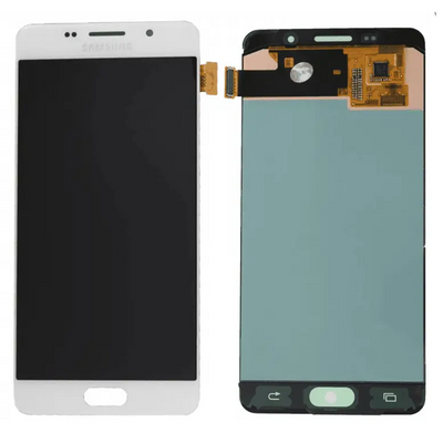 Galaxy A5 2016 Weiß OLED Display Bildschirm – A501F / GH97-18250A (Service Pack)