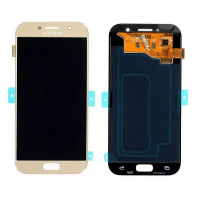 Galaxy A5 2017 Gold OLED Display Bildschirm – SM-A520F / GH97-19733B / GH97-20135B (Service Pack)