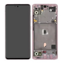 Galaxy A51 5G Rosa OLED Display Bildschirm - SM-A516B / GH82-23100C / GH82-23124C (Service Pack)