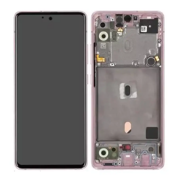Galaxy A51 5G Rosa OLED Display Bildschirm - SM-A516B / GH82-23100C / GH82-23124C (Service Pack)
