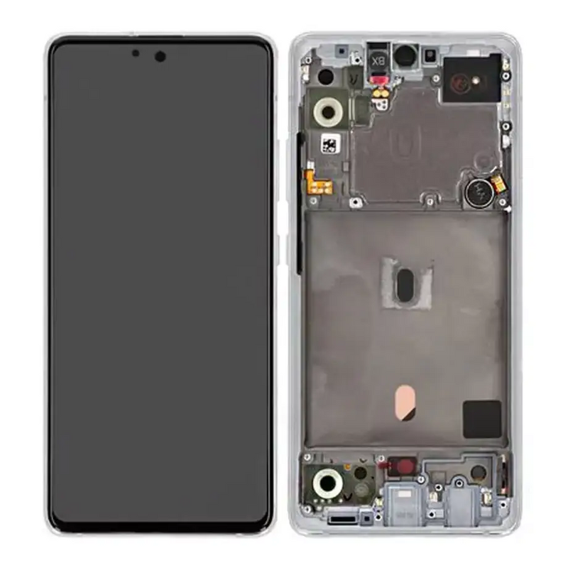Galaxy A51 5G Weiß OLED Display Bildschirm - SM-A516B / GH82-23100B / GH82-23124B (Service Pack)