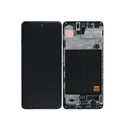 Galaxy A51 Schwarz OLED Display Bildschirm - SM-A515F / GH82-21669A / GH82-21680A / GH82-22083A / GH82-22084A (Service Pack)