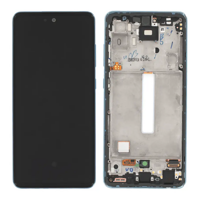 Galaxy A52 4G/5G Blau OLED Display Bildschirm – SM-A525/526 / GH82-25524B / GH82-25526B / GH82-25754B (Service Pack)