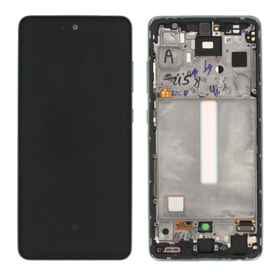 Galaxy A52s 5G Grün OLED Display Bildschirm – SM-A528B / GH82-26861E / GH82-26863E (Service Pack)