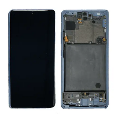Galaxy A71 5G Blau OLED Display Bildschirm