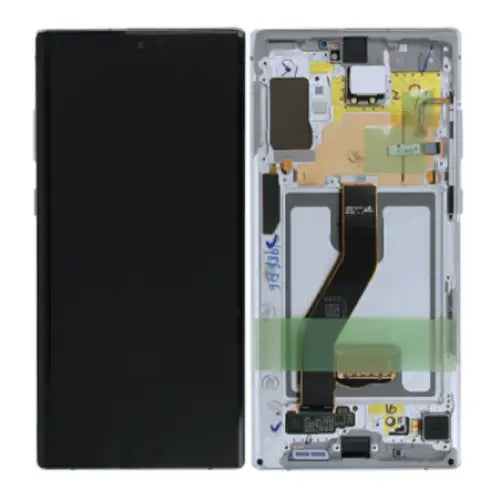 Galaxy Note 10 Plus Silber OLED Display Bildschirm - SM-N975 / GH82-20838C / GH82-20900C (Service Pack)