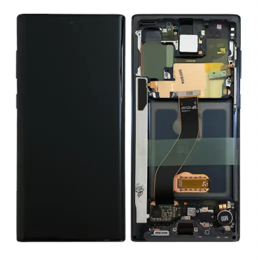 Galaxy Note 10 Schwarz OLED Display Bildschirm - SM-N970 / GH82-20818A / GH82-20817A (Service Pack)