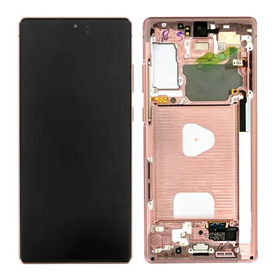 Galaxy Note 20 / Galaxy Note 20 5G Bronze OLED Display Bildschirm - SM-N981B / GH82-23495B / GH82-23733B (Service Pack)