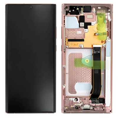 Galaxy Note 20 Ultra / Galaxy Note 20 Ultra 5G Bronze OLED Display Bildschirm - SM-N985F / GH82-23597D / GH82-23596D / GH82-23621D / GH82-23622D / GH82-23511D (Service Pack)