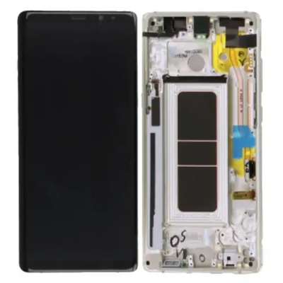 Galaxy Note 8 Gold OLED Display Bildschirm - SM-N950 / GH97-21065D / GH97-21066D (Service Pack)