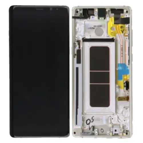 Galaxy Note 8 Gold OLED Display Bildschirm - SM-N950 / GH97-21065D / GH97-21066D (Service Pack)