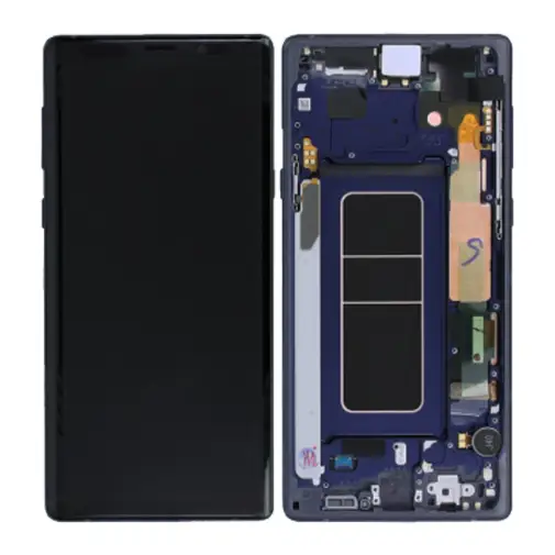 Galaxy Note 9 Blau OLED Display Bildschirm - SM-N960F / GH97-22269B / GH97-22270B (Service Pack)