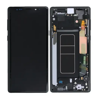 Galaxy Note 9 Schwarz OLED Display Bildschirm - SM-N960F / GH97-22269A / GH97-22270A (Service Pack)