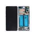 Galaxy S10 5G Silber OLED Display Bildschirm - SM-G977B / GH82-20442A / GH82-20567A (Service Pack)
