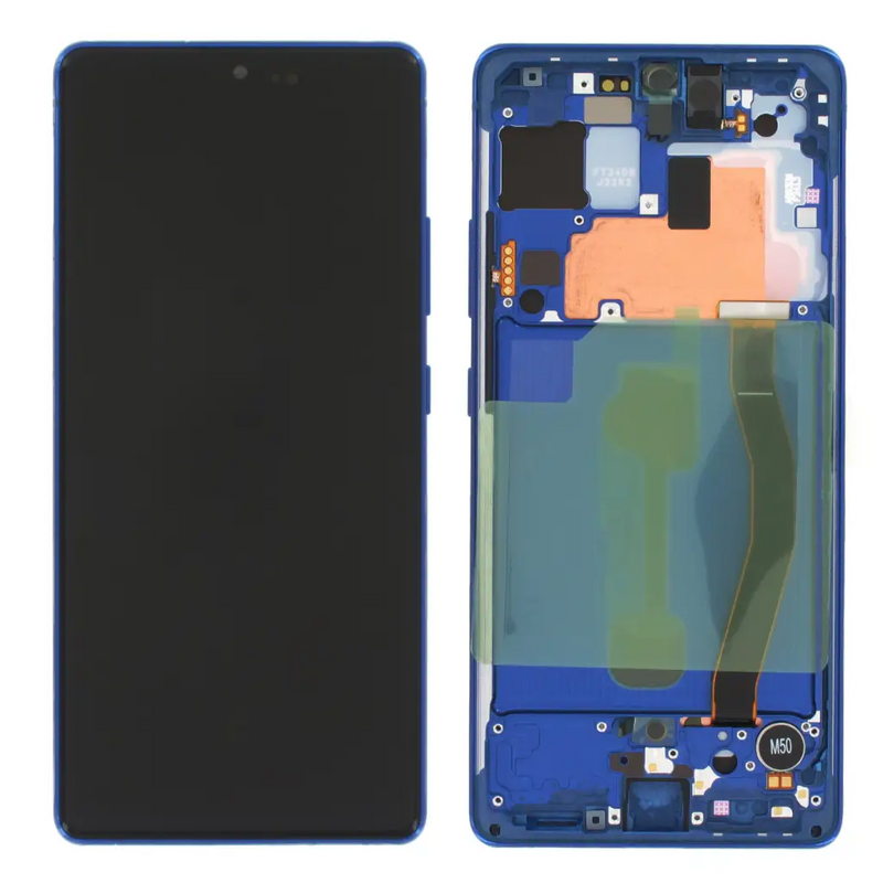 Galaxy S10 Lite Blau OLED Display Bildschirm - SM-G770F / GH82-21672C / GH82-21992C / GH82-22045C (Service Pack)