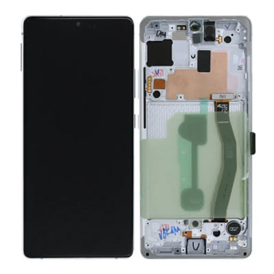 Galaxy S10 Lite Weiß OLED Display Bildschirm - SM-G770F / GH82-21672B / GH82-21992B / GH82-22045B (Service Pack)