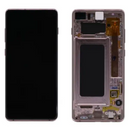 Galaxy S10 Plus Ceramic Weiß OLED Display Bildschirm - SM-G975F / GH82-18849J / GH82-18834J (Service Pack)