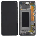 Galaxy S10 Schwarz OLED Display Bildschirm - SM-G973F / GH82-18850A / GH82-18835A / GH82-18860A (Service Pack)